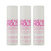 Eleven Australia Give Me Hold Flexible Hairspray 50ml X 3 Pack