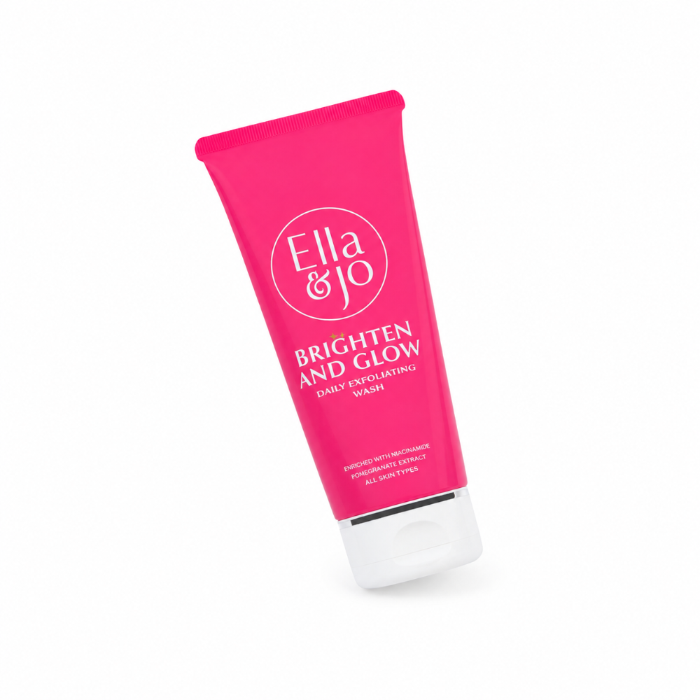 Ella and Jo Brighten & Glow Hydrating Exfoliating Cleanser 100ml