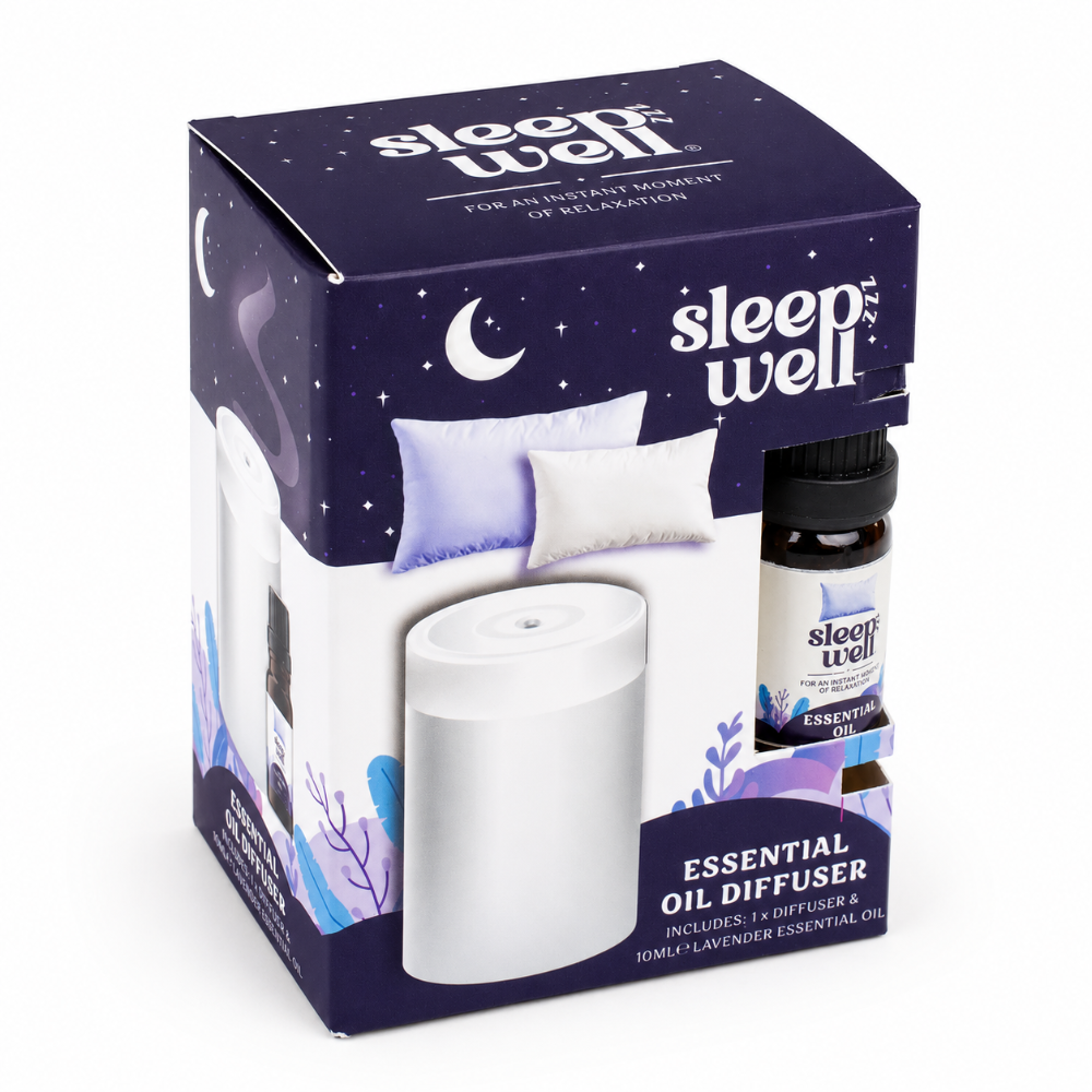 Elysium Sleep Well Essential Lavender Oil & Diffuser