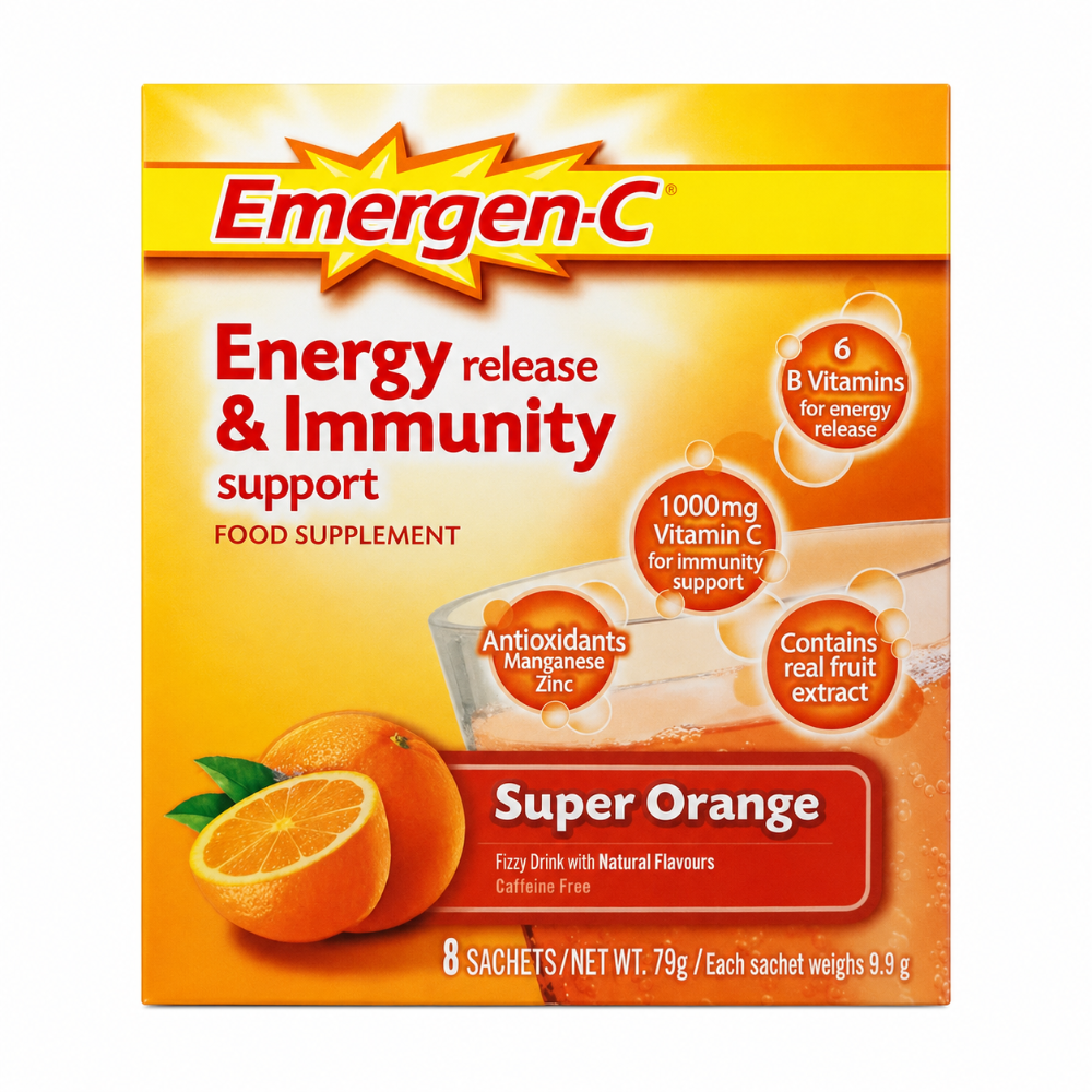 Emergen-C Super Orange - 8 Sachets