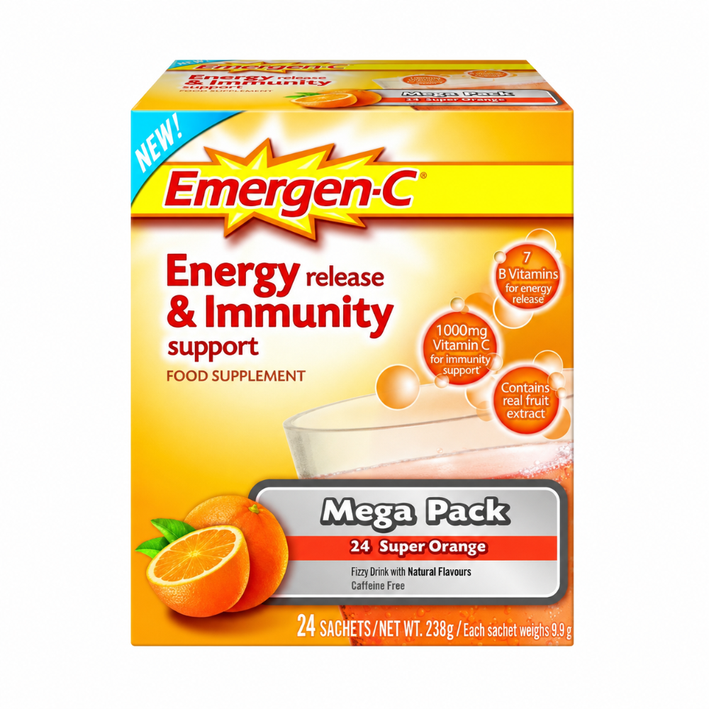 Emergen-C Super Orange Mega Pack - 24 Sachets