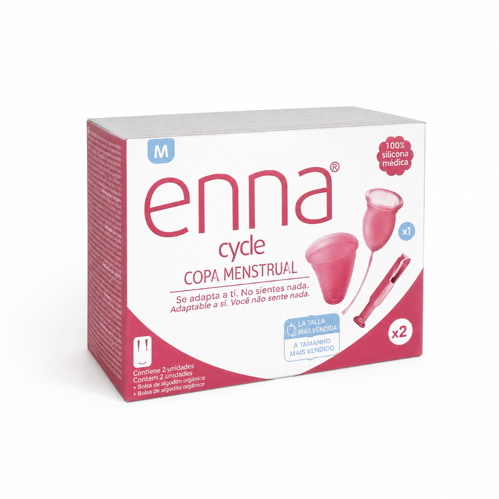 Enna Cycle Menstrual Cup Enna Size M - 2 Easy Cups