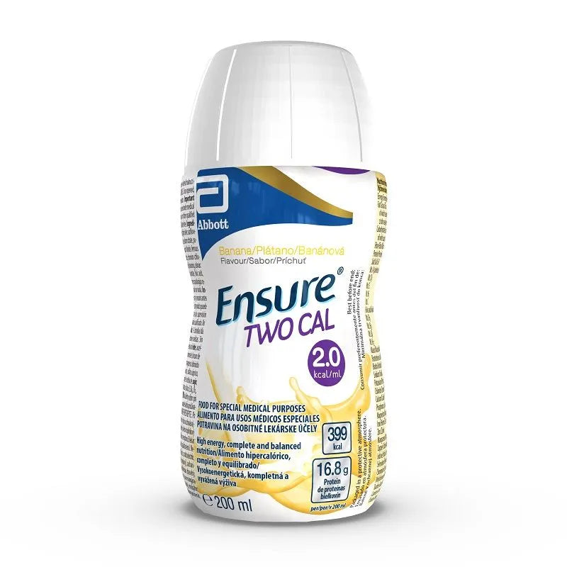 Ensure Two Cal Banana Nutritional Drinks - 30 x 200ml Crate