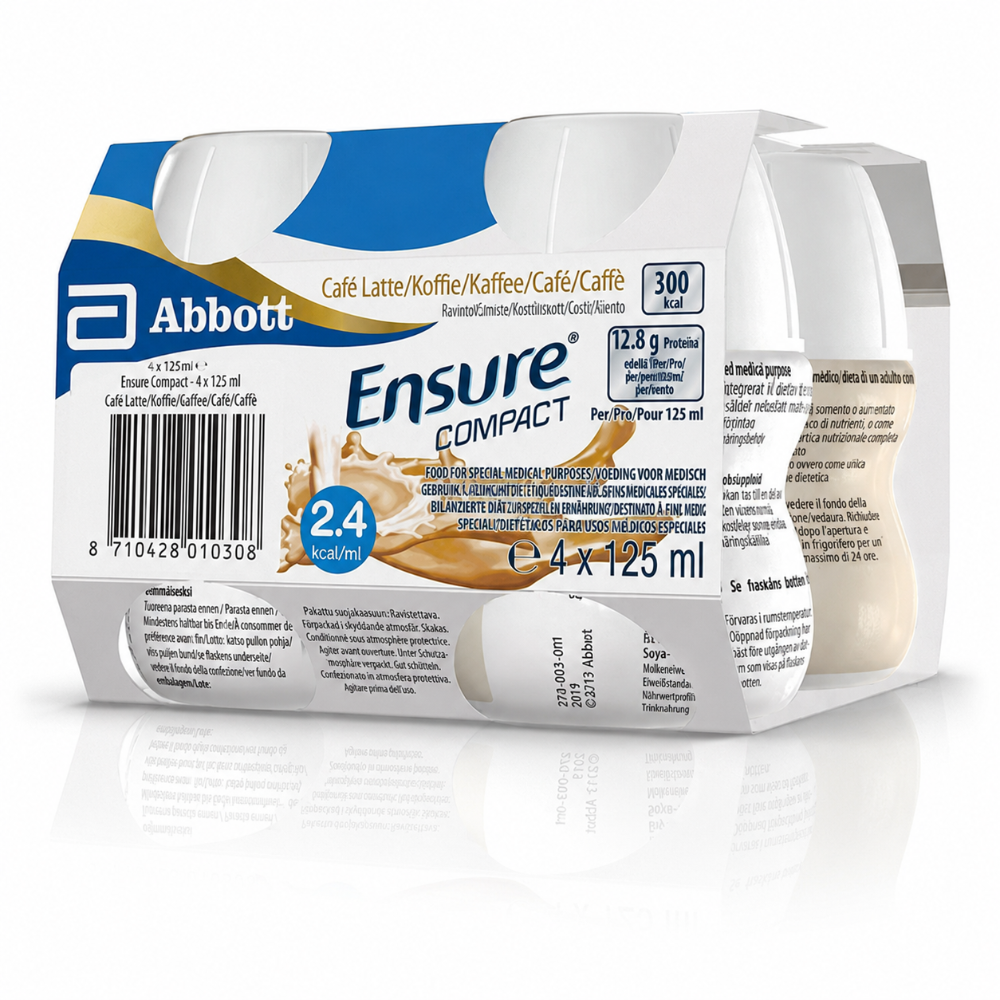 Ensure Compact Cafe Late Nutritional Drinks - 4 x 125ml