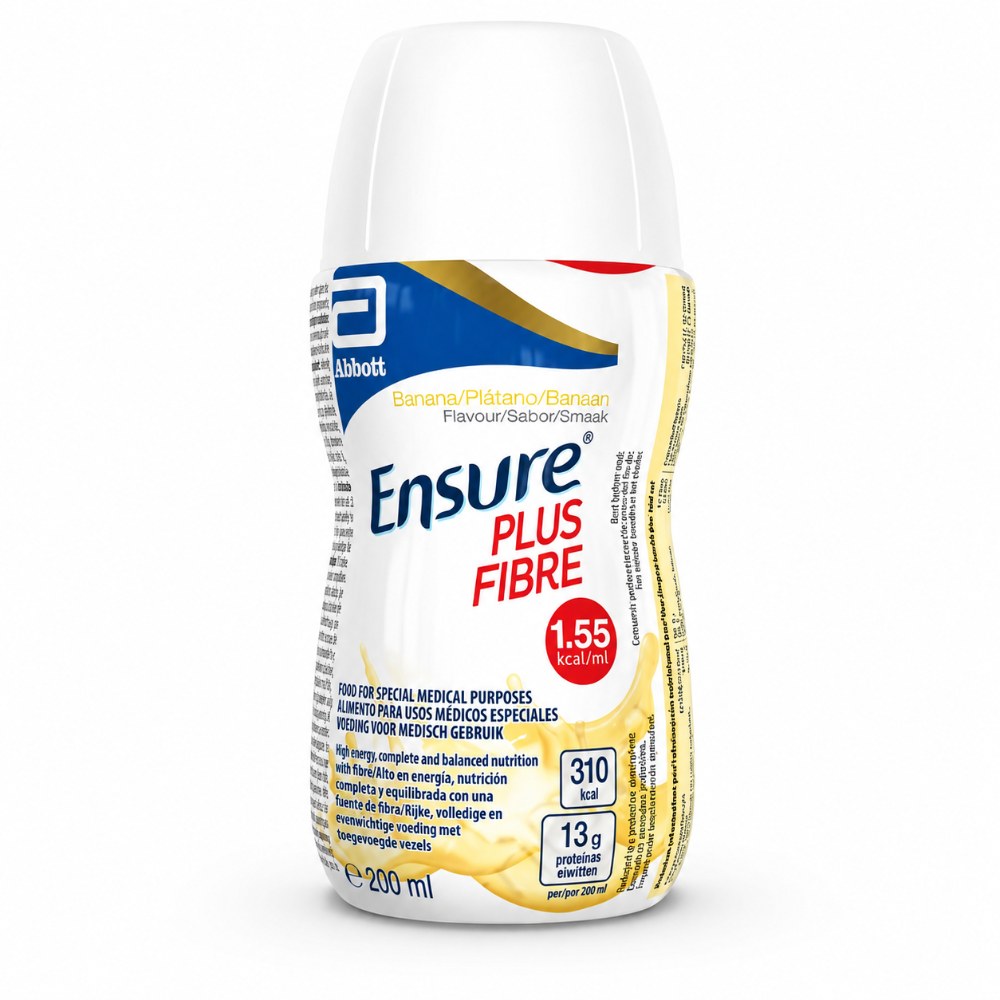 Ensure Plus Fibre Banana Nutritional Drinks - 30 x 220ml Crate
