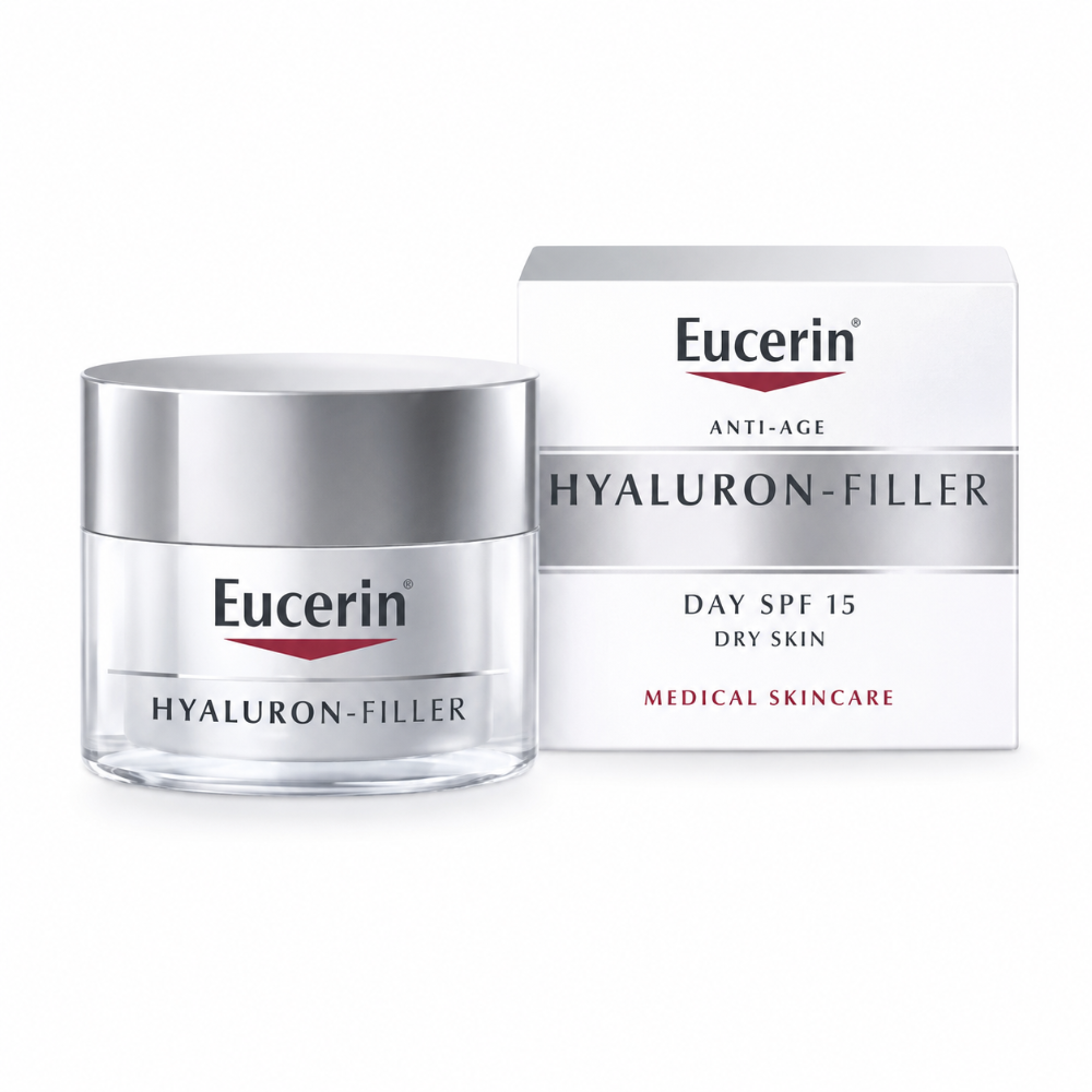 Eucerin Hyaluron-Filler Wrinkle Filling Treatment Day Cream Spf15 (All Skin Types) - 50ml