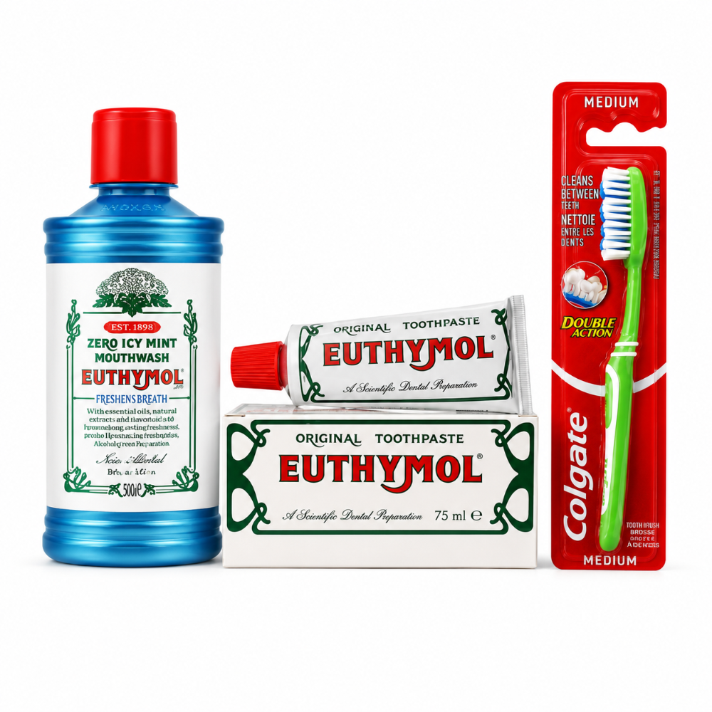 Euthymol Icy Mint Mouth Wash Bundle