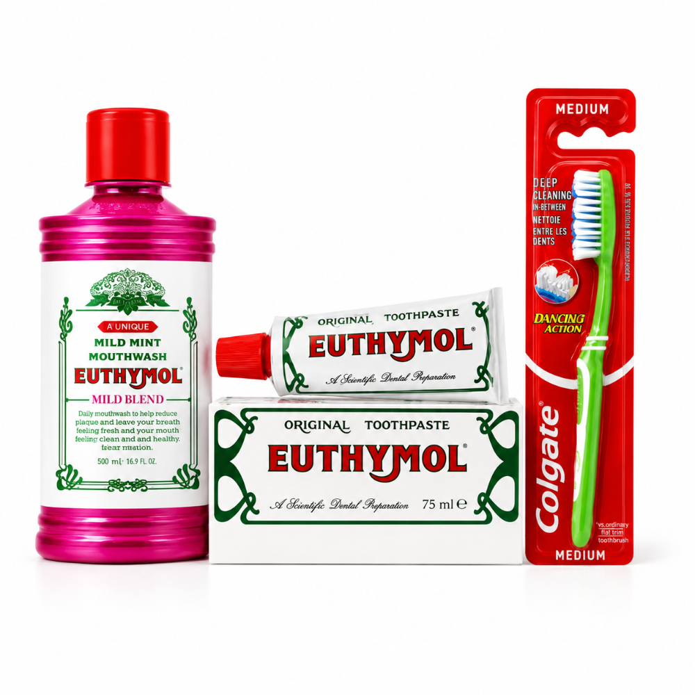 Euthymol Mild Mint Mouth Wash Bundle