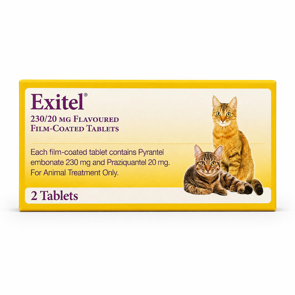 Exitel Plus Cat Worming Tablets - 2 Pack