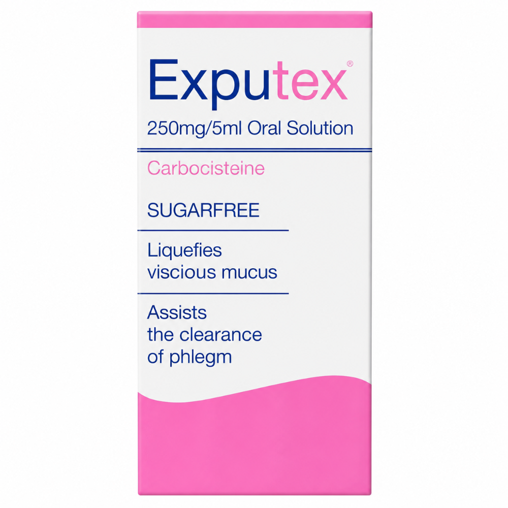Exputex Carbocisteine 250mg/5ml Oral Solution 