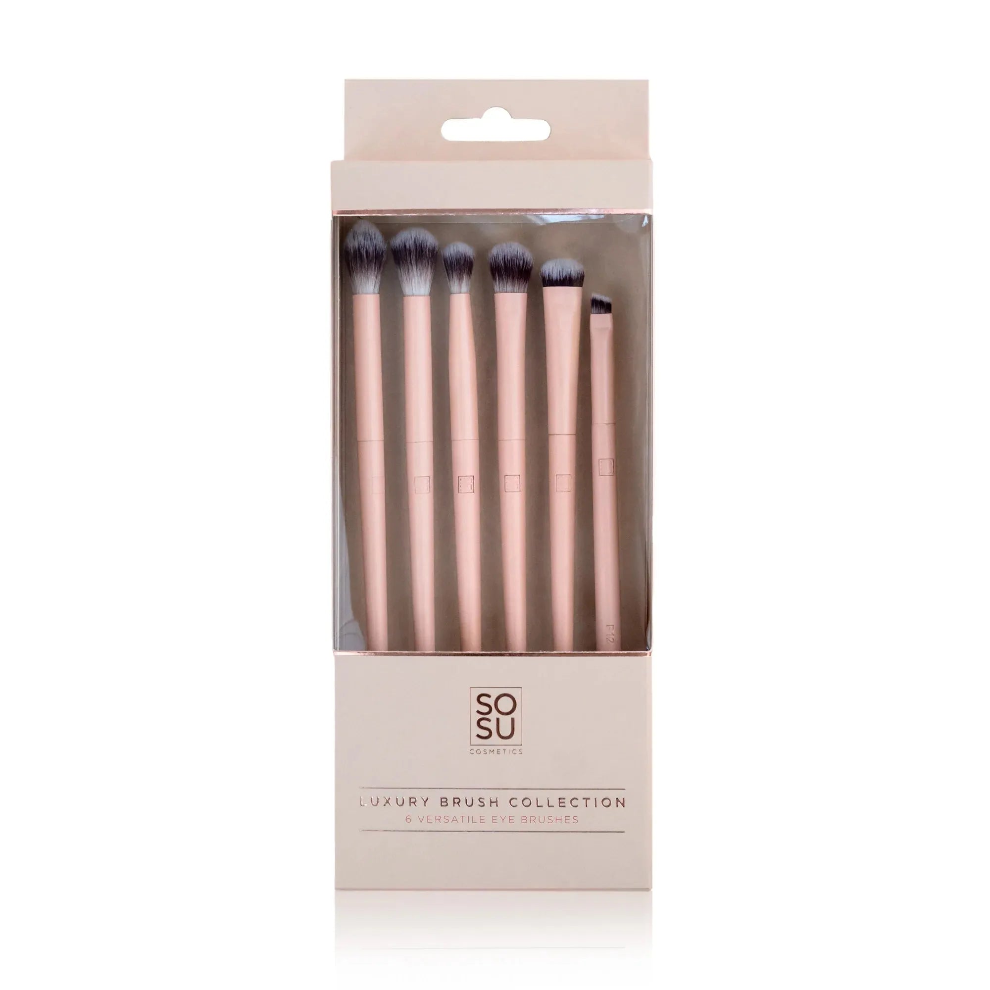 SOSU Luxury Eye Brush Collection - 6 Pack