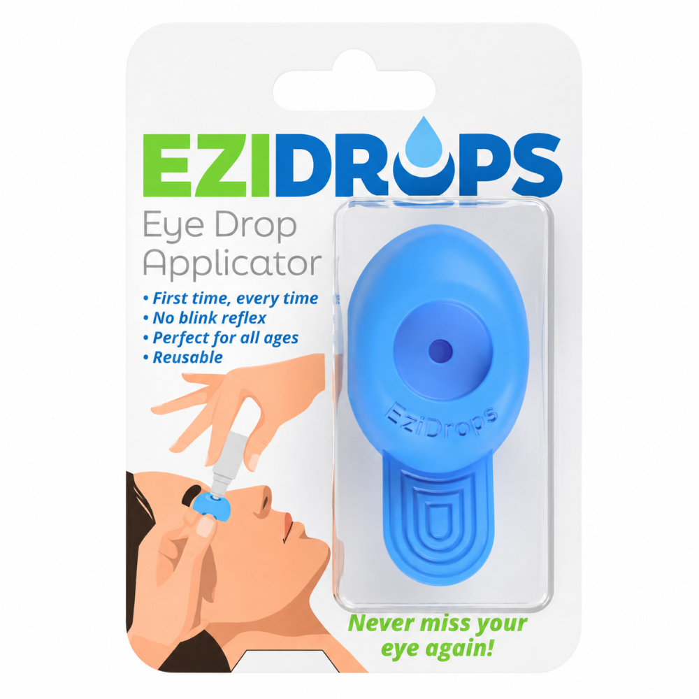 EziDrops Eye Applicator for Wide Head Bottles