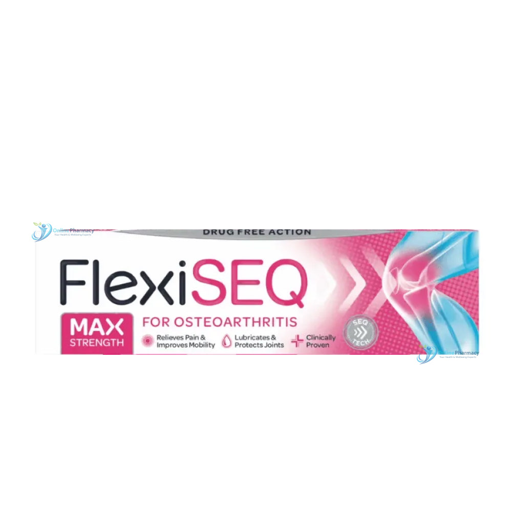 FLEXISEQ Max Strength Osteoarthritis Gel 50g/100g