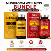 Fabu Shrooms Cholesterol and Heart & Meno and Peri Bundle