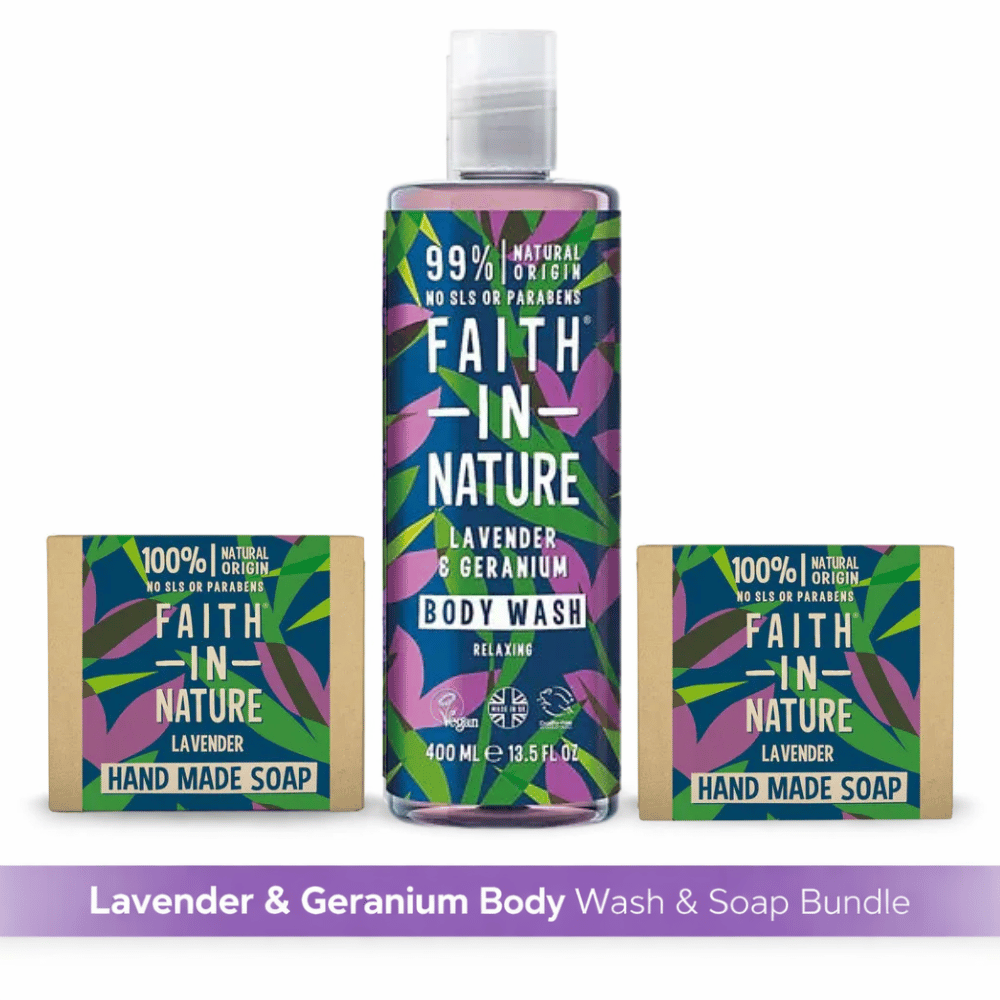 Faith In Nature Lavender & Geranium Bundle
