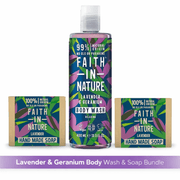 Faith In Nature Lavender & Geranium Bundle