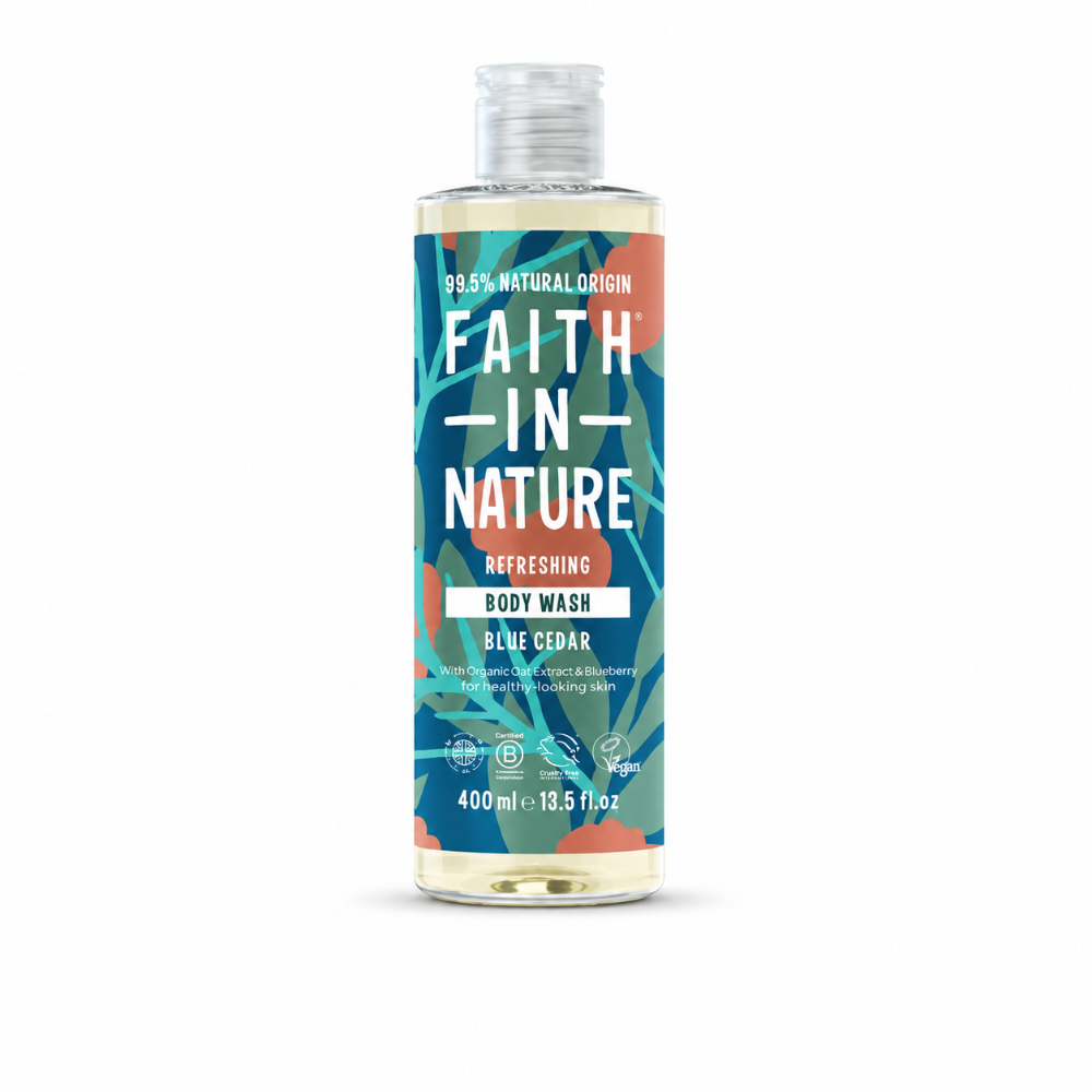 Faith In Nature Blue Cedar Body Wash - 400ml
