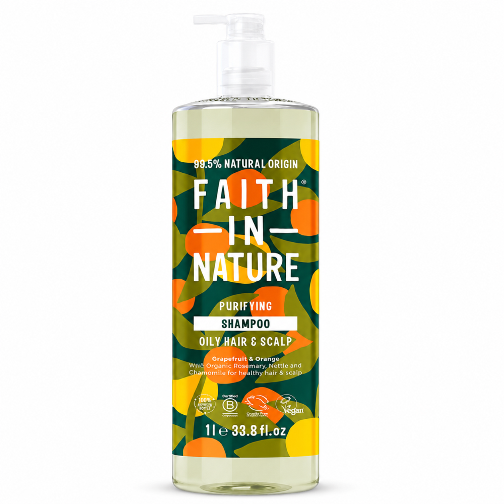 Faith In Nature Grapefruit & Orange Shampoo - 1 Litre