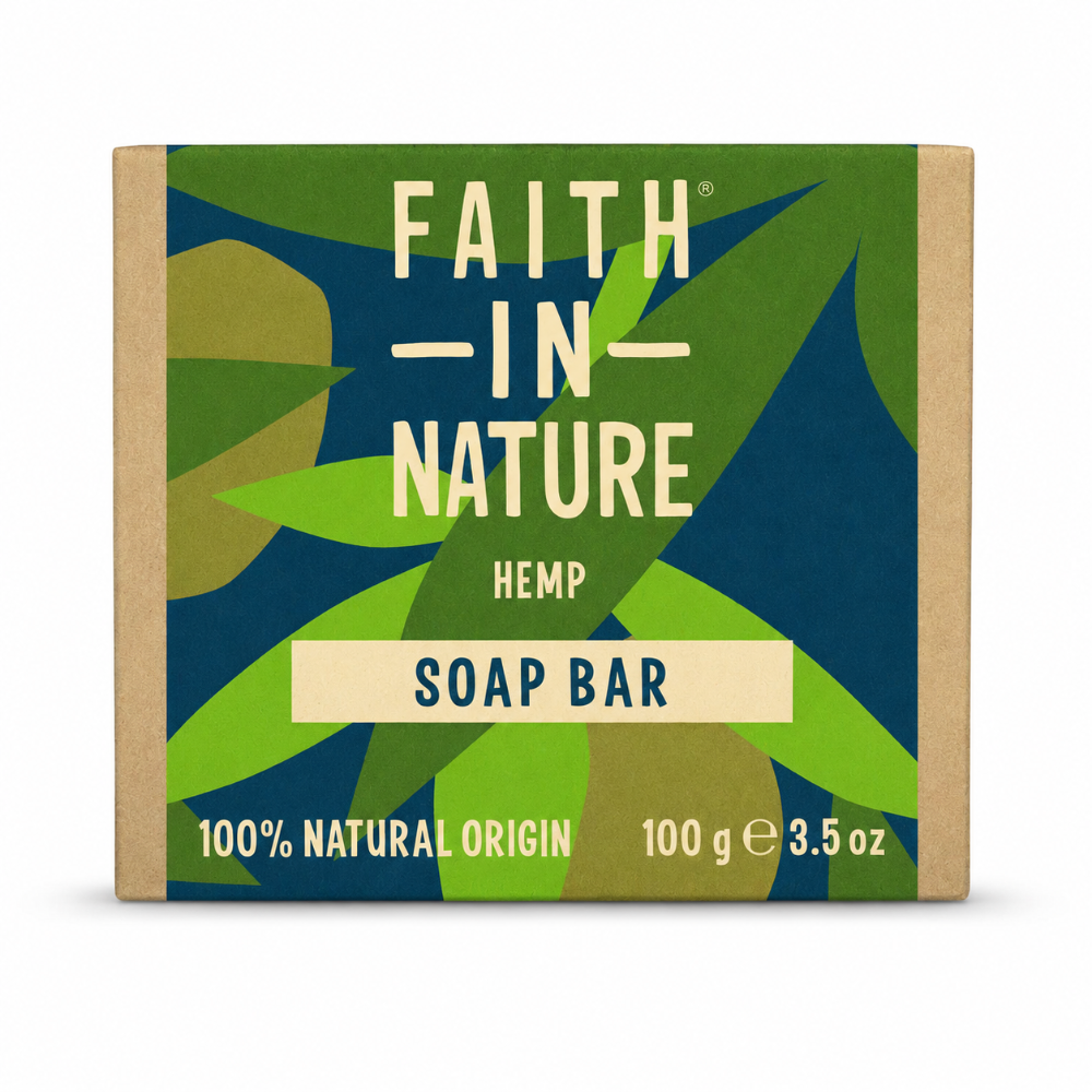Faith In Nature Hemp Soap Bar - 100g