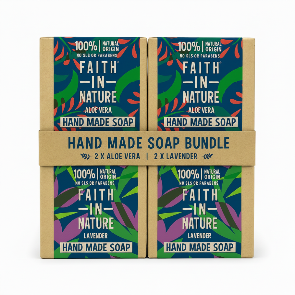 Faith In Nature Soap Bundle