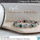 4in1 Magnetic Bracelet: County Colours | Magnetic Mobility