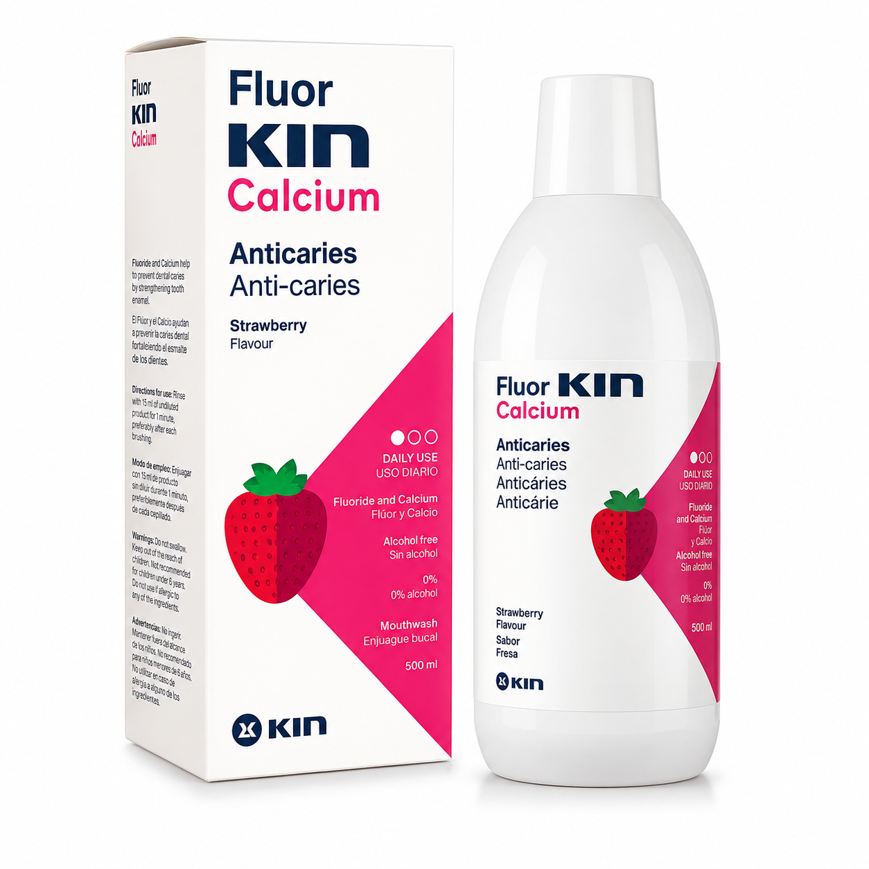 Fluor-Kin Mouthwash - 500ml