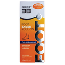 Neat 3B Foot Saver Roll-On Antiperspirant Deodorant box with a vibrant orange background and white text, designed for foot odour protection and freshness.