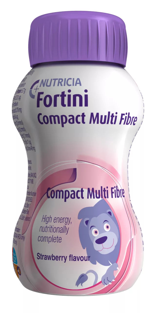 Fortini Compact Multi Fibre Strawberry - 24 x 125ml