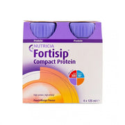Fortisip Compact Protein Nutritional Drinks - Peach - 24 x 125ml