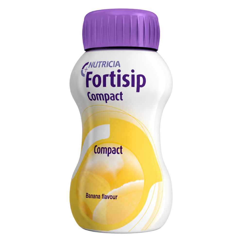 Fortisip Compact Banana Nutritional Drinks - 24 Pack x 125ml