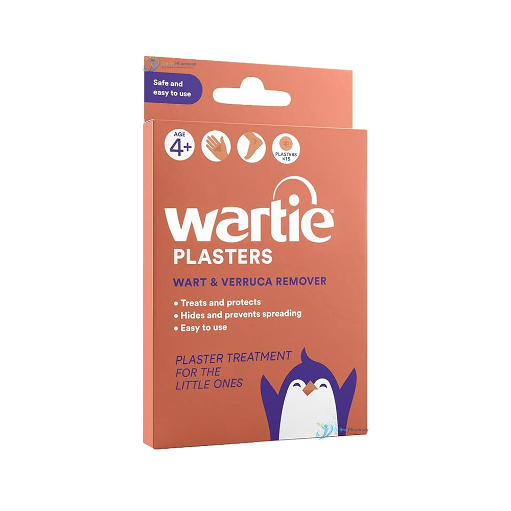 Wartie Wart & Verruca Plasters - 15 Pack