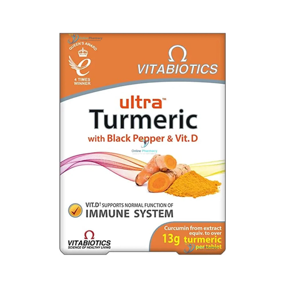 Vitabiotics Ultra Turmeric & Vit D - 60 Pack