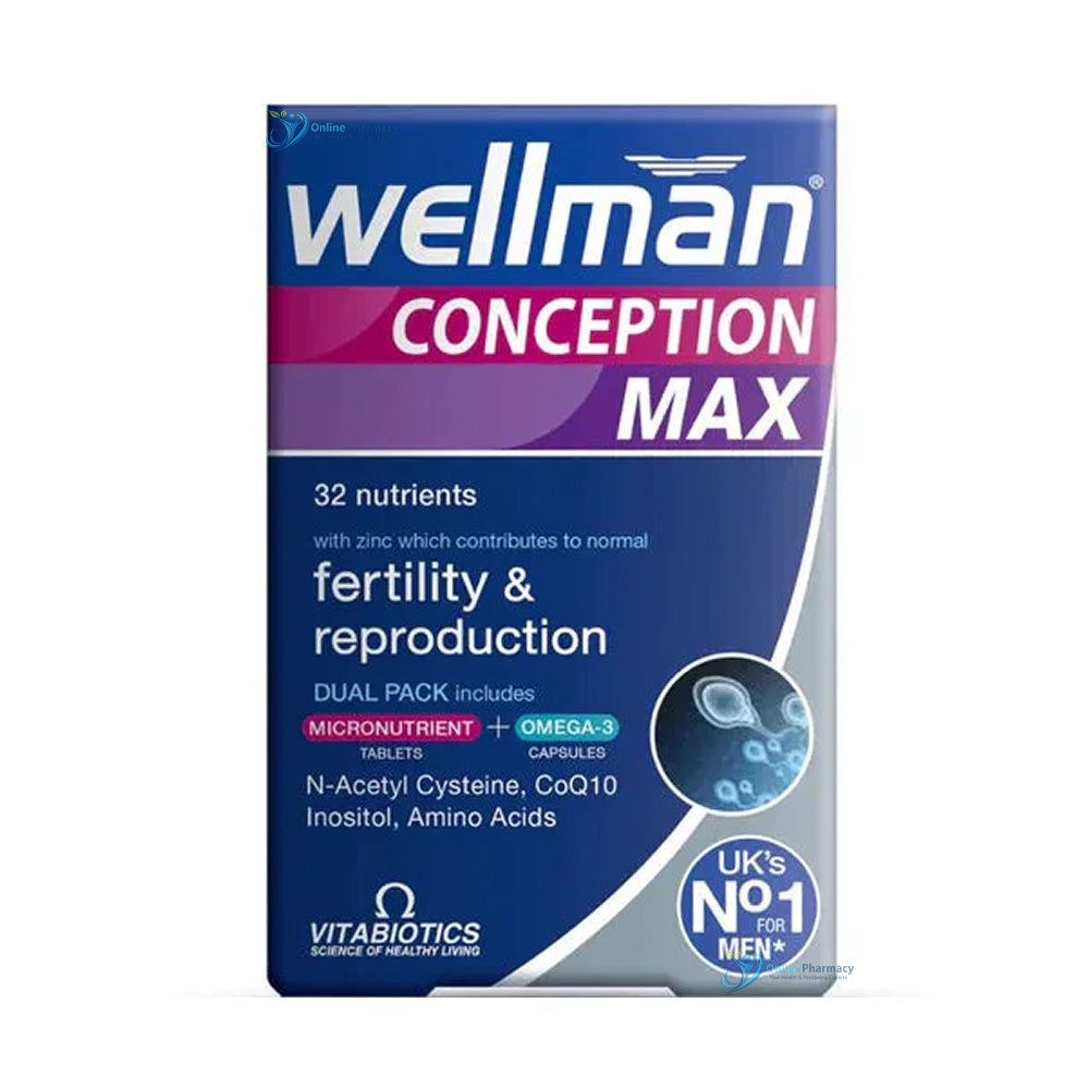 Wellman Conception Max Supplements - 84 caps
