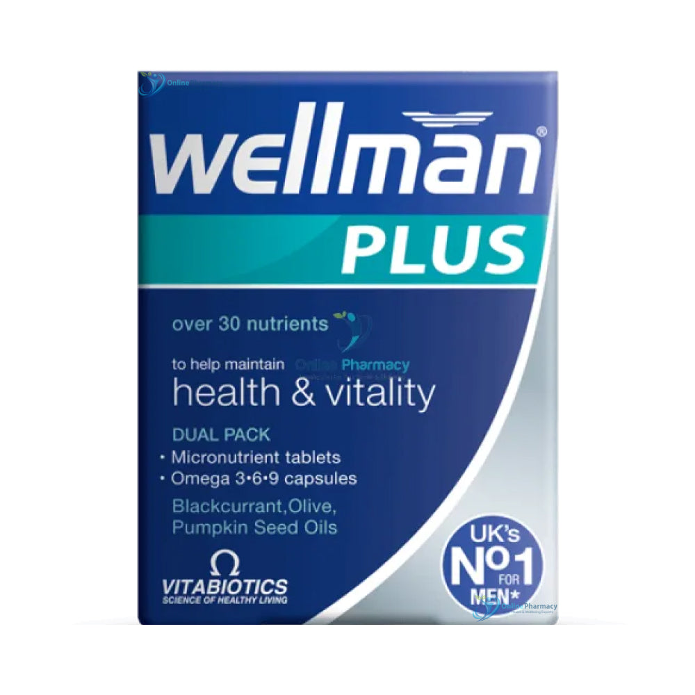 Wellman Plus Multivitamins - 56 Tabs