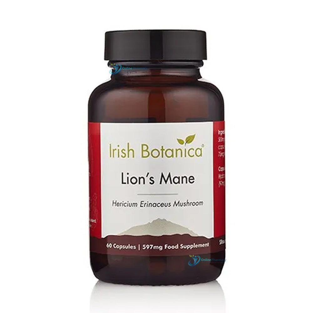 Irish Botanica Lions Mane Mushroom - 60 Capsules