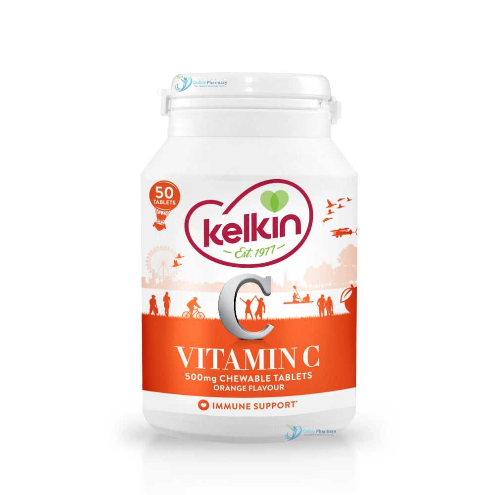 Kelkin Vitamin C (Chewable) - 50 Tablets