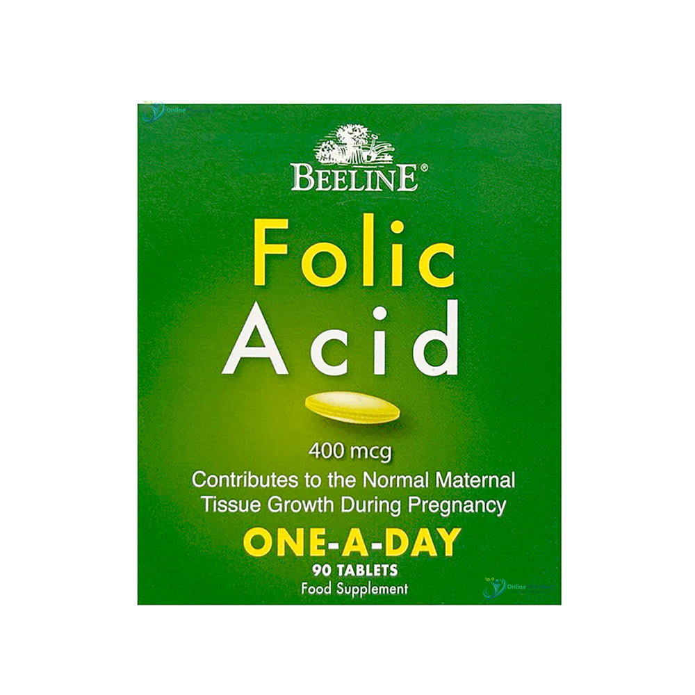 Beeline Folic Acid 400mg - 90 Tablets