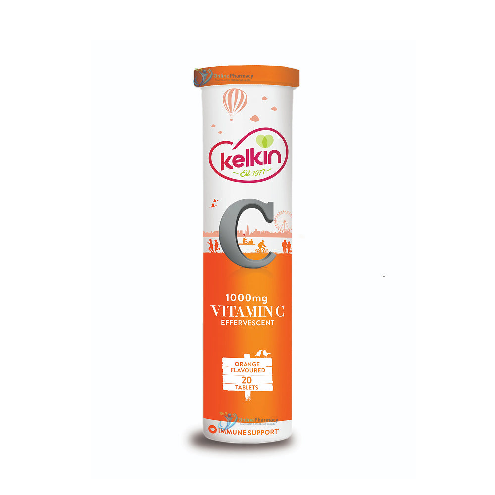 Kelkin Effervescent Vitamin C - 20 Pack