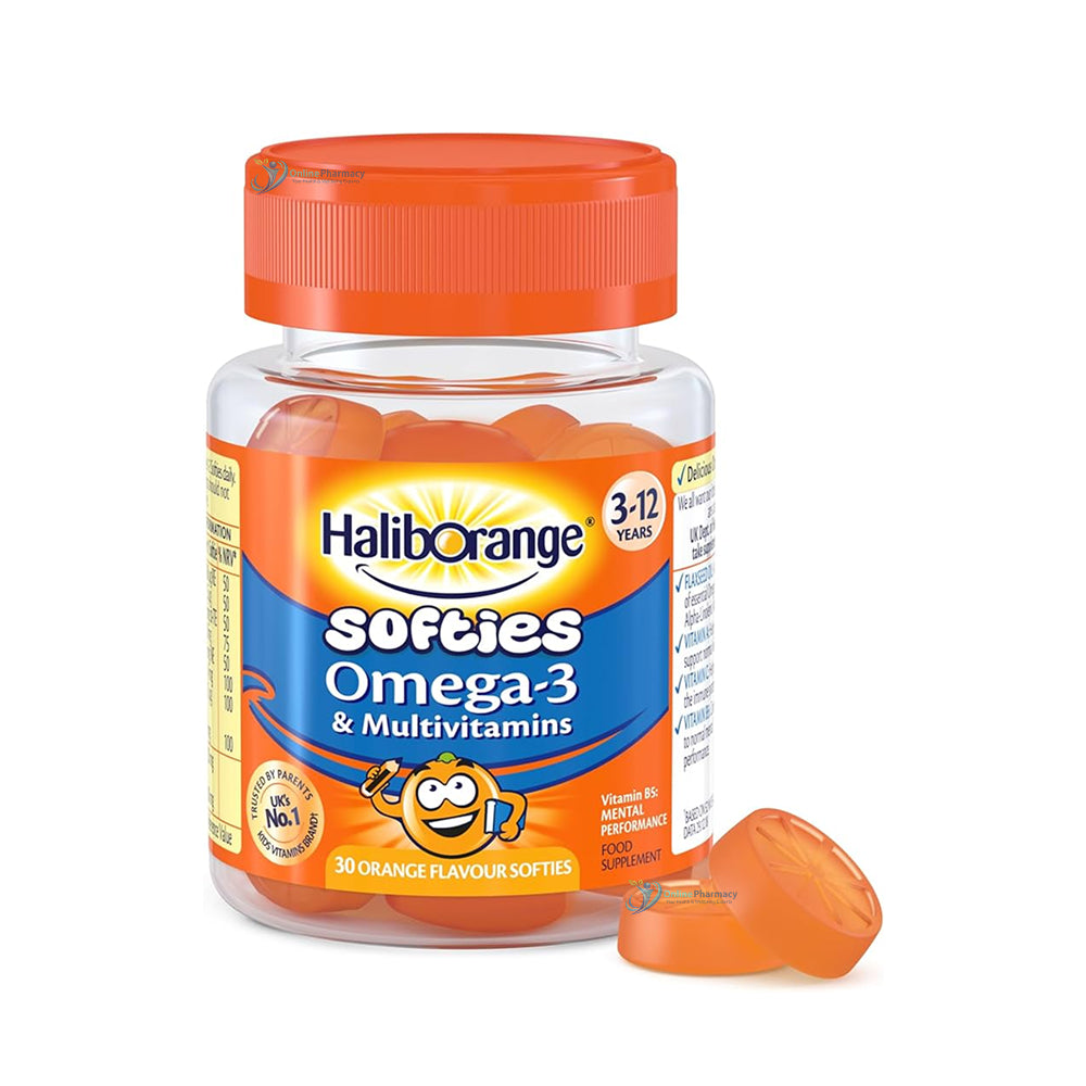 Haliborange Omega-3 Softies - 30 Chewable Softies