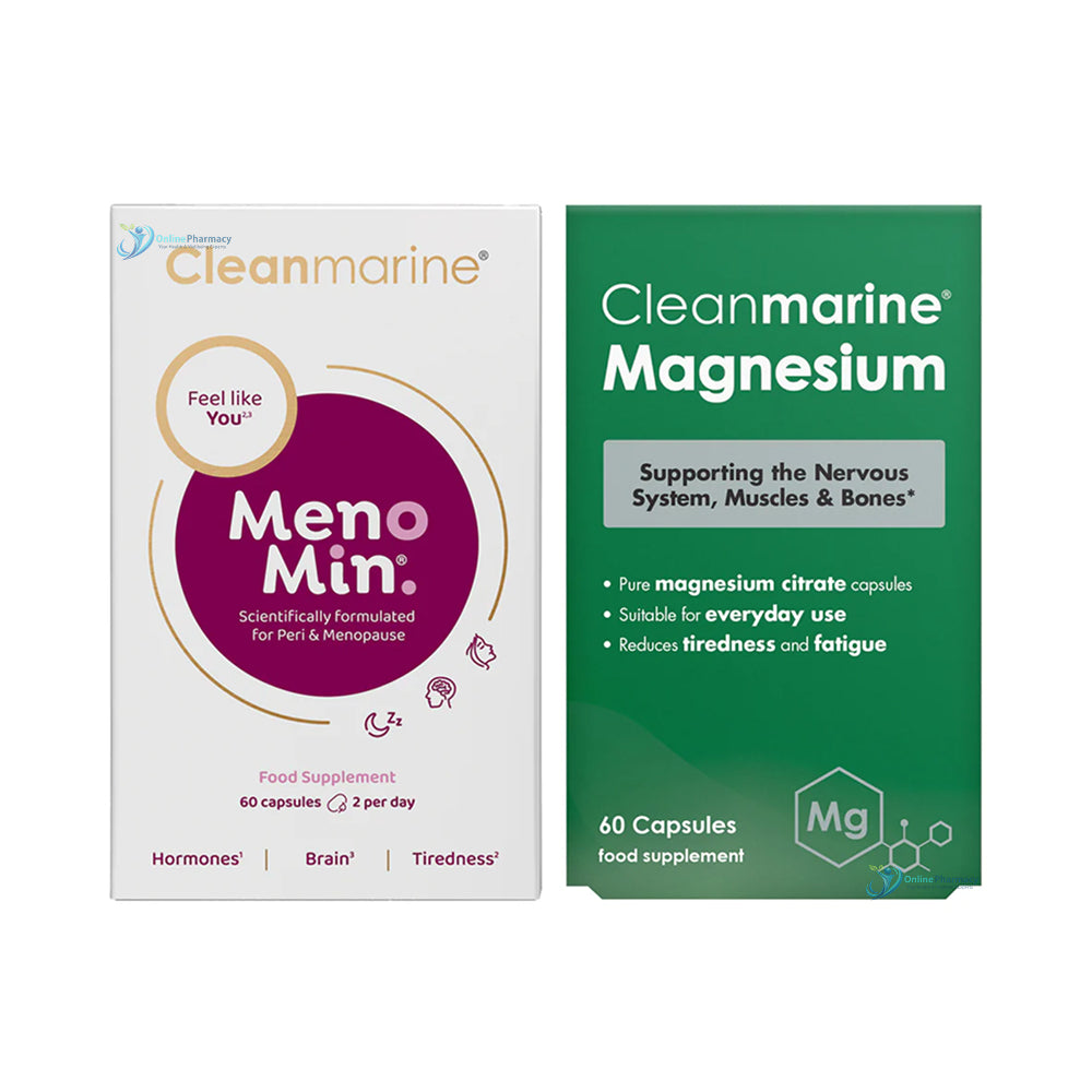 Cleanmarine MenoMin & Magnesium Twin Pack