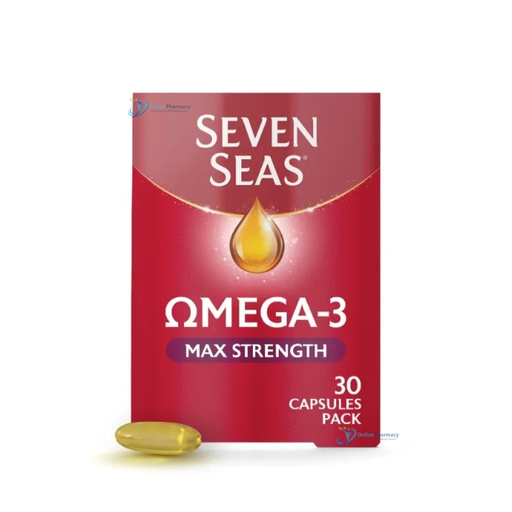 Seven Seas Omega Max Strength - 30 Pack