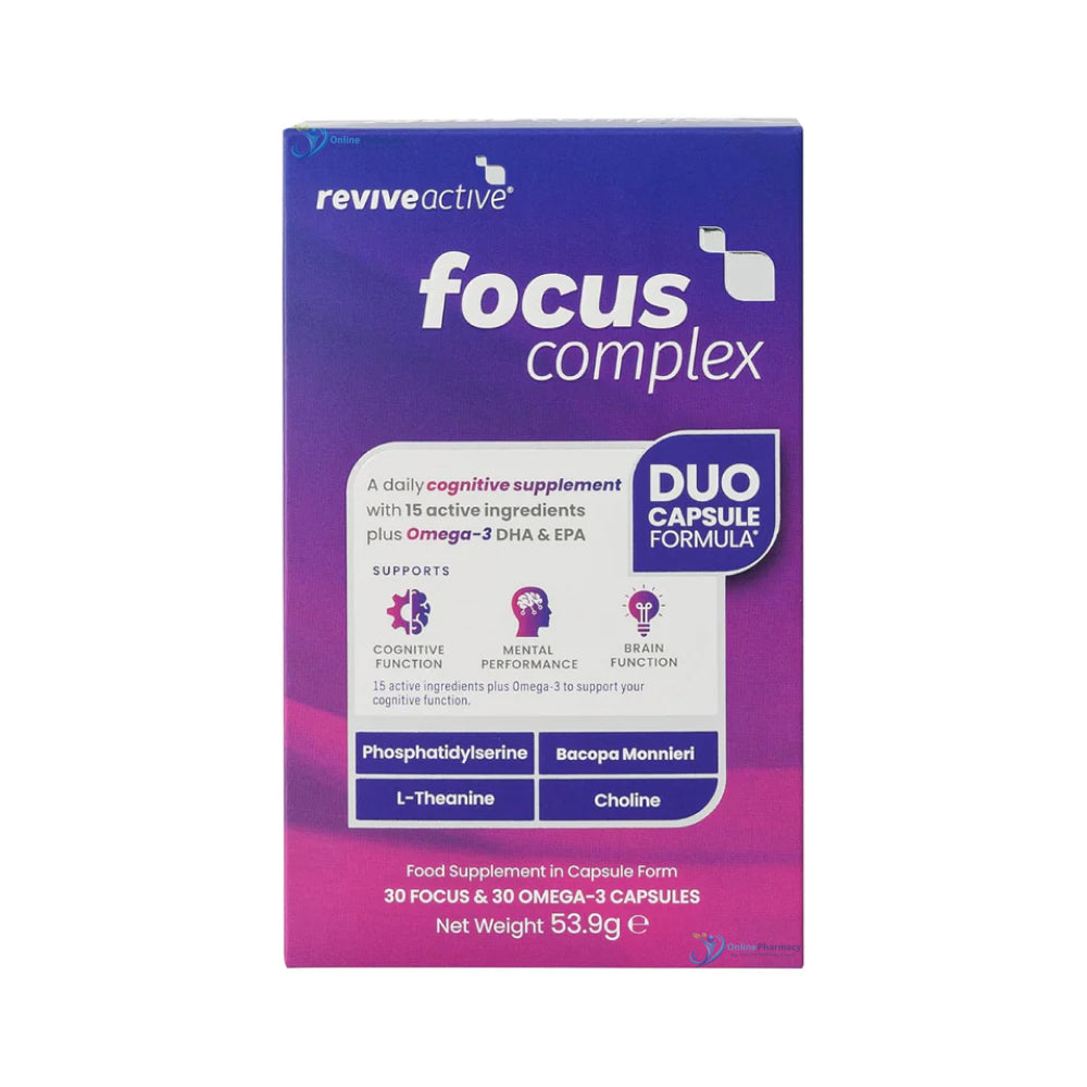Revive Active Focus Complex Capsules - 60 Pack