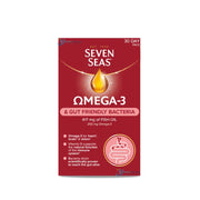 Seven Seas Omega-3 & Gut Friendly Bacteria  - 30 Pack