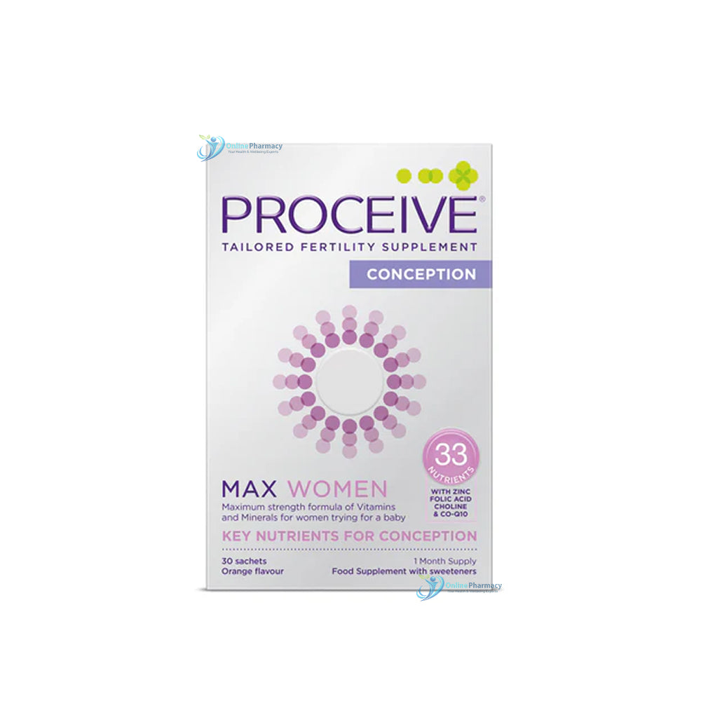Proceive Max Women Advanced Fertility Supplement - 30 Sachets