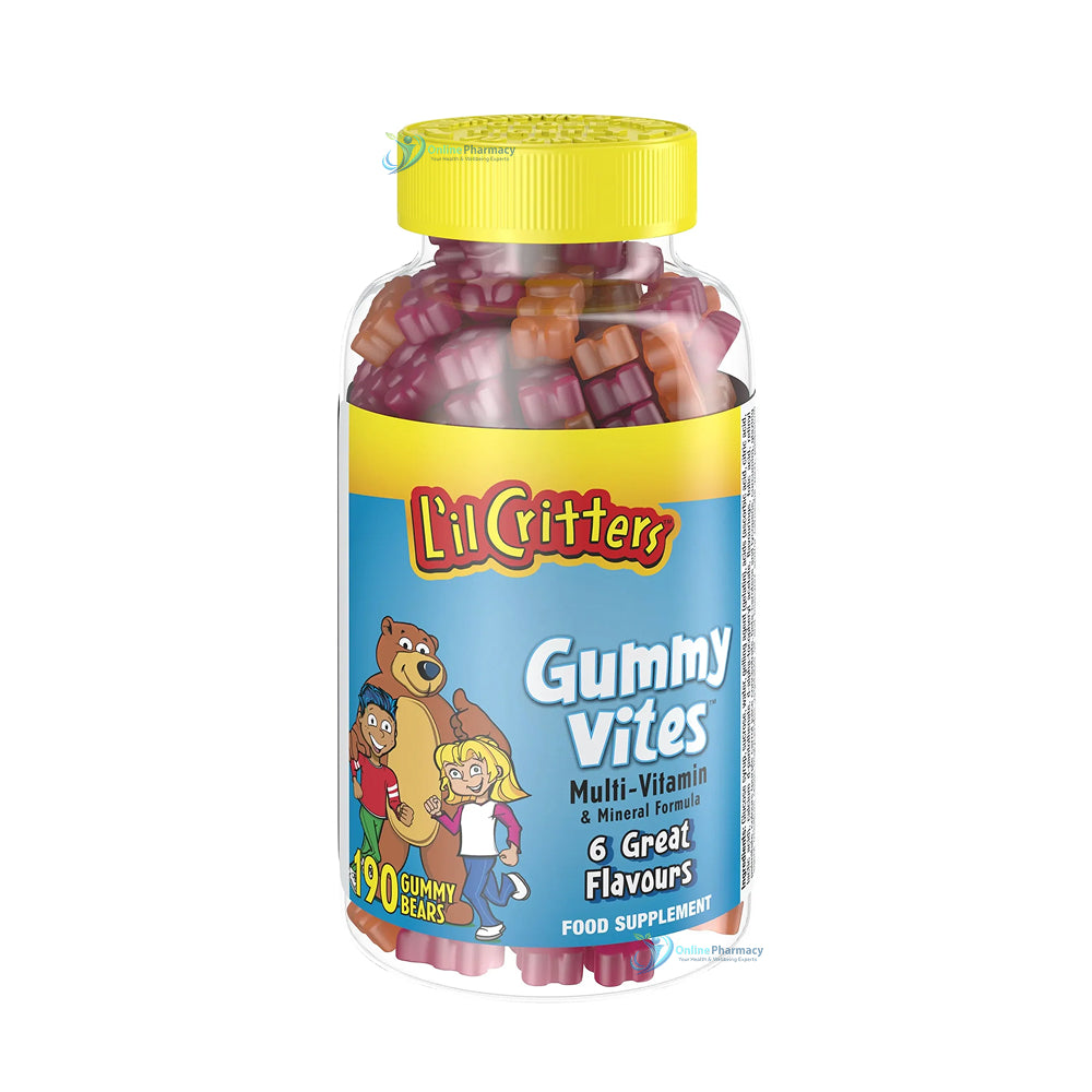 L'il Critters Gummy Vites Multi Vitamin & Mineral Formula - 70/190 Pack