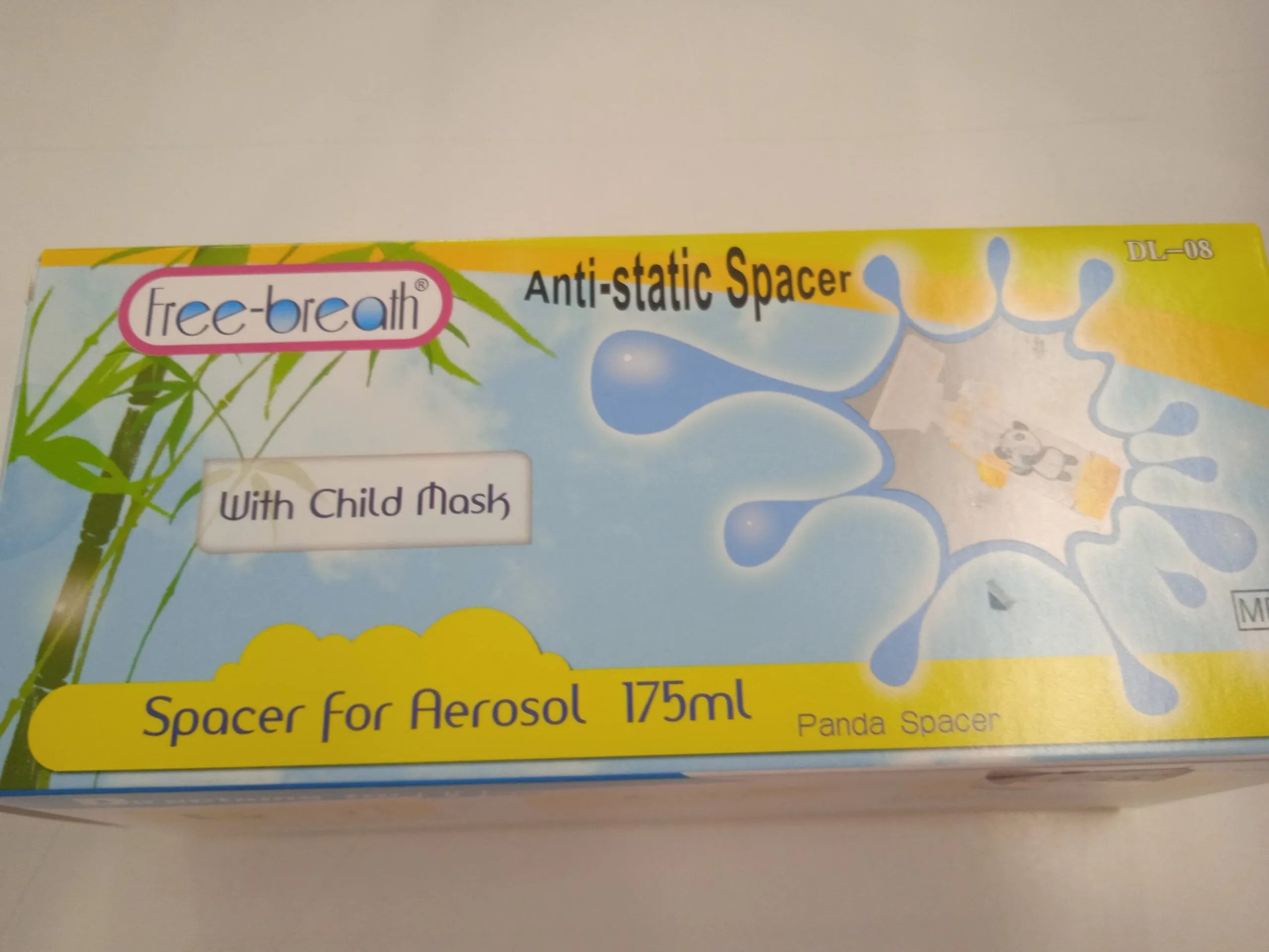Free-breath Anti-Static Panda Spacer For Child (With Mask) 175ml
