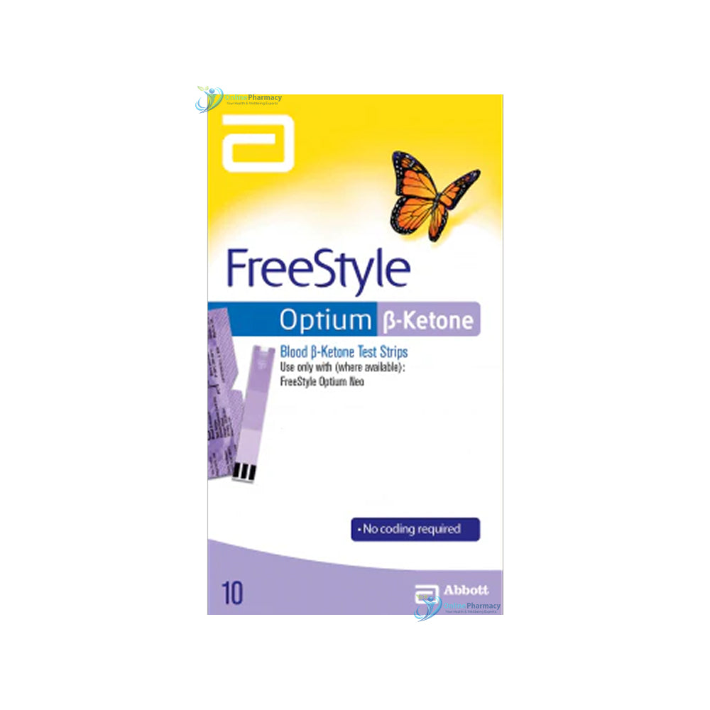 Freestyle Optium Neo Ketone Test Strips - 10 Strips
