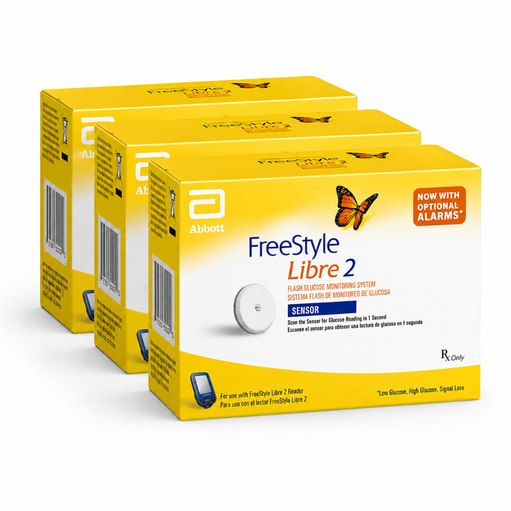Freestyle Libre 2 Flash Glucose Monitoring System - 3 Month Supply