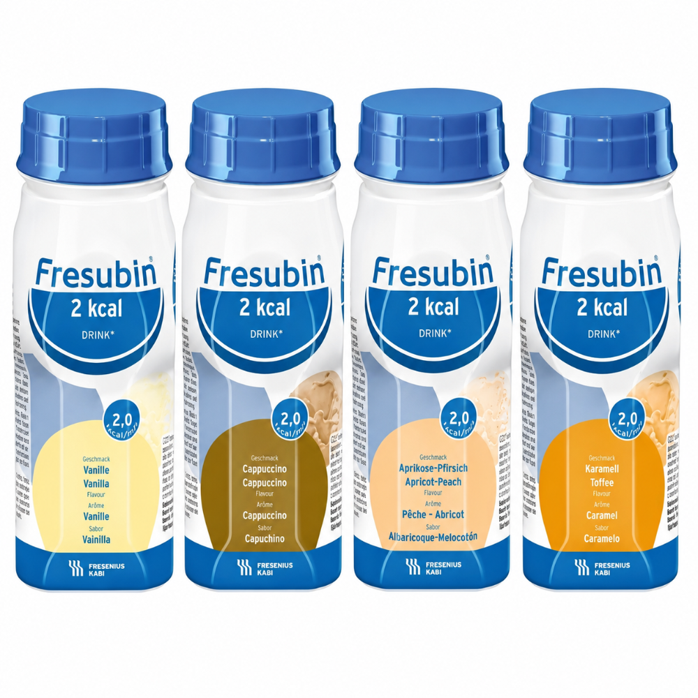 Fresubin 2kcal Nutritional Drinks vanilla - 4 x 200ml (Expiry 30/08/26)