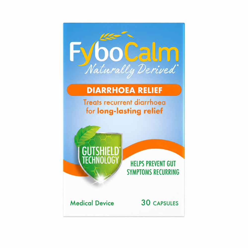 FyboCalm Diarrhoea Relief - 30 Capsules